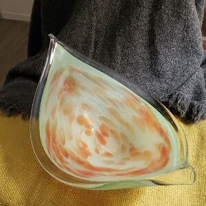 Hand Blown Glass Bowl